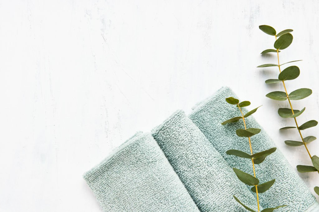 Eucayptus infused hot towels
